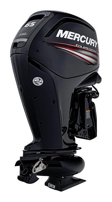 Motors New Mercury 65 Jet Black River Boats